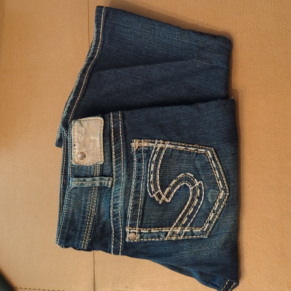 Silver Suki Jeans